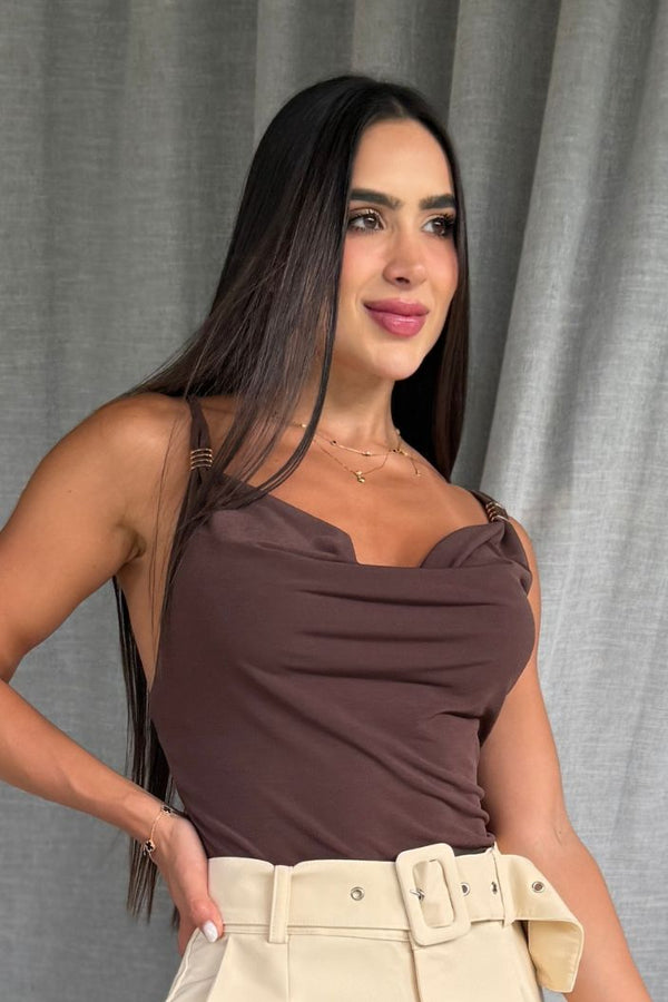 Blusa Corta Tiras DF01A27