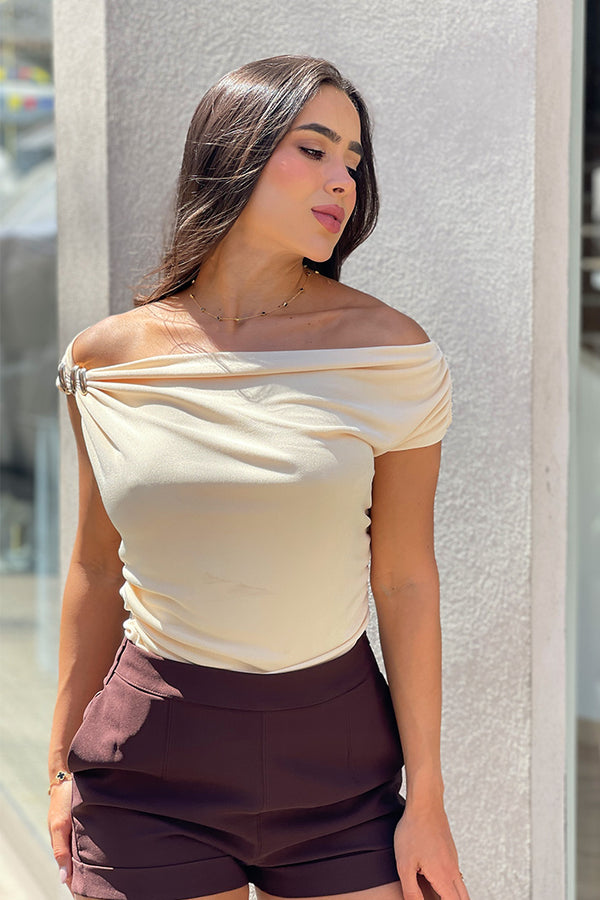 Blusa Larga Solo Hombro DF02417