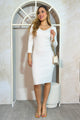 Vestido Largo Manga Larga 7403