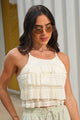 Blusa DF01B14  para mujer dyaboo beige