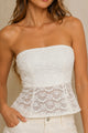 Blusa Larga DF02703 para mujer duaboo crudo/blanco
