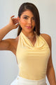 Blusa Larga Sisa DF02754 pata mujer dyaboo panacota