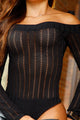 Body Bandeja DF05064 Para mujer dyaboo negro