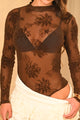 Body Manga Larga DF05178 para mujer dyaboo cafe
