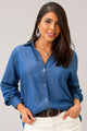 Camisera Larga DF21377 Para mujer dyaboo Indigo