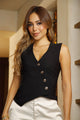 Chaleco DF04052 para mujer dyaboo-negro
