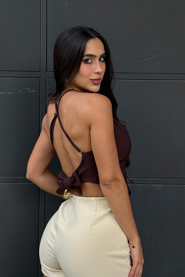 Blusa Corta Tiras DF01934