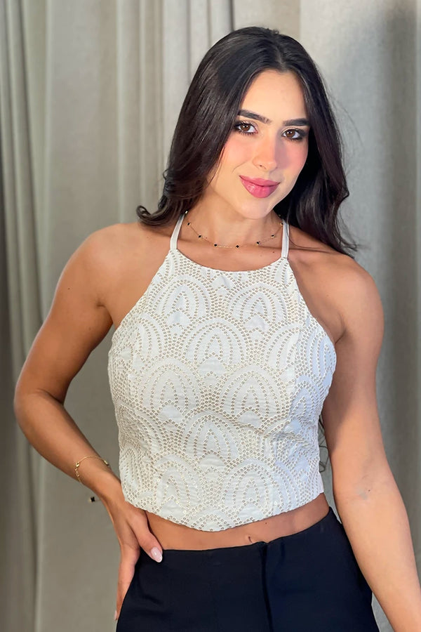 Blusa Corta Tiras DF01A10