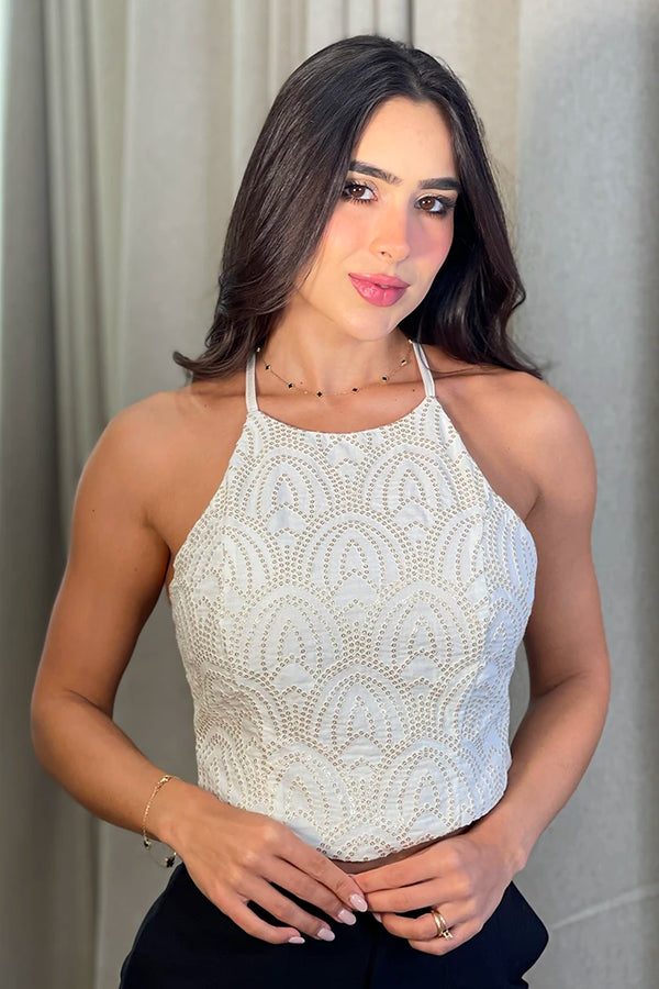 Blusa Corta Tiras DF01A10