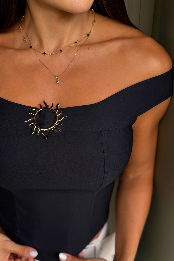 Blusa Corta Bandeja DF01A22