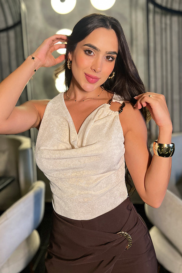 Blusa Larga Solo Hombro DF02447