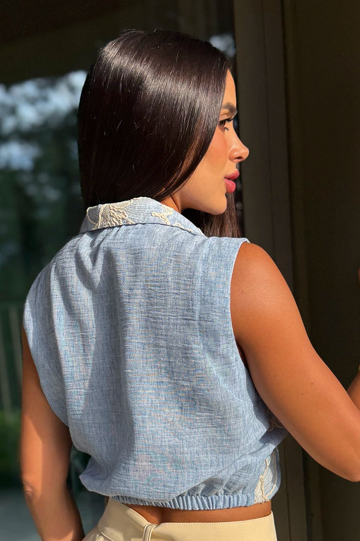 Blusa Larga Sisa DF02510