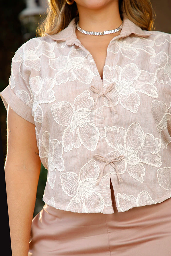 Blusa Corta Manga Corta-Plus DP01040