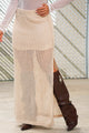 Falda Larga TF07192 para mujer dyaboo/beige