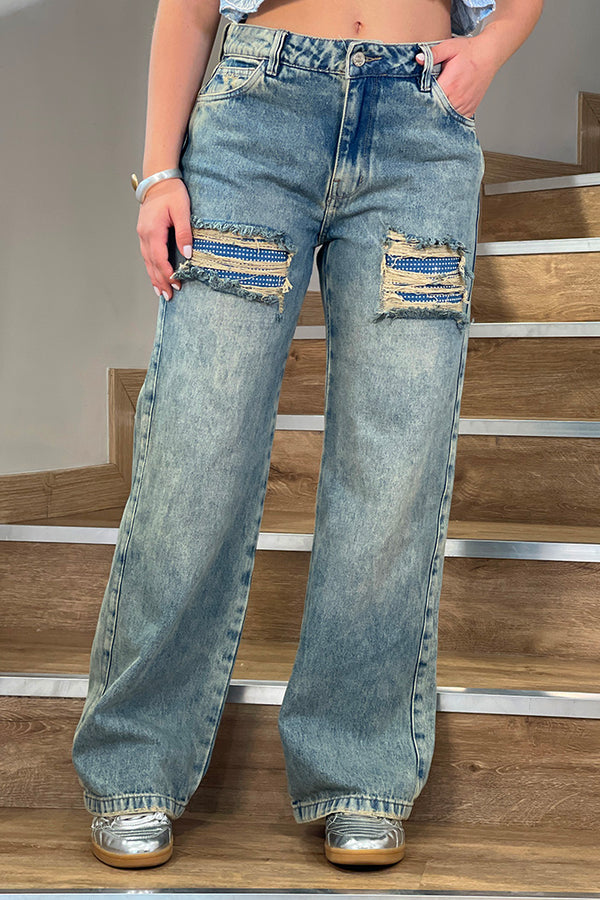 Jean Palazzo SF22012 Para mujer dyaboo 