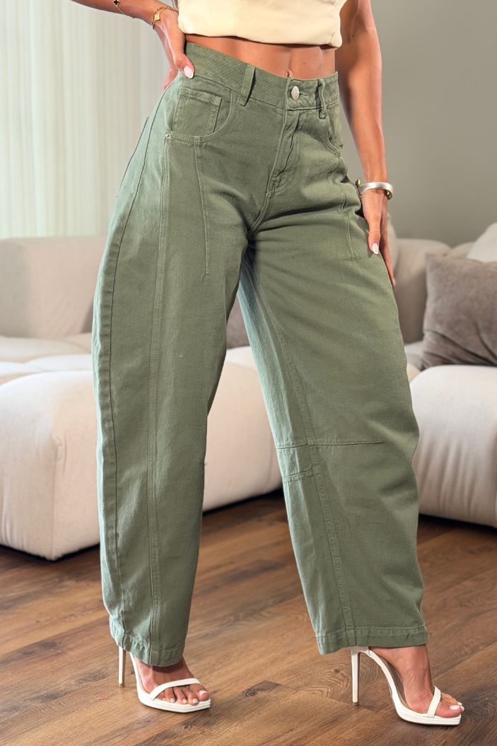 Jean Palazzo UF22035 para mujer dyaboo