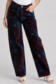Jean Recto HF22060 Para mujer dyaboo vinotinto