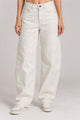 Jean Recto HF22066 para mujer dyaboo crudo/blanco