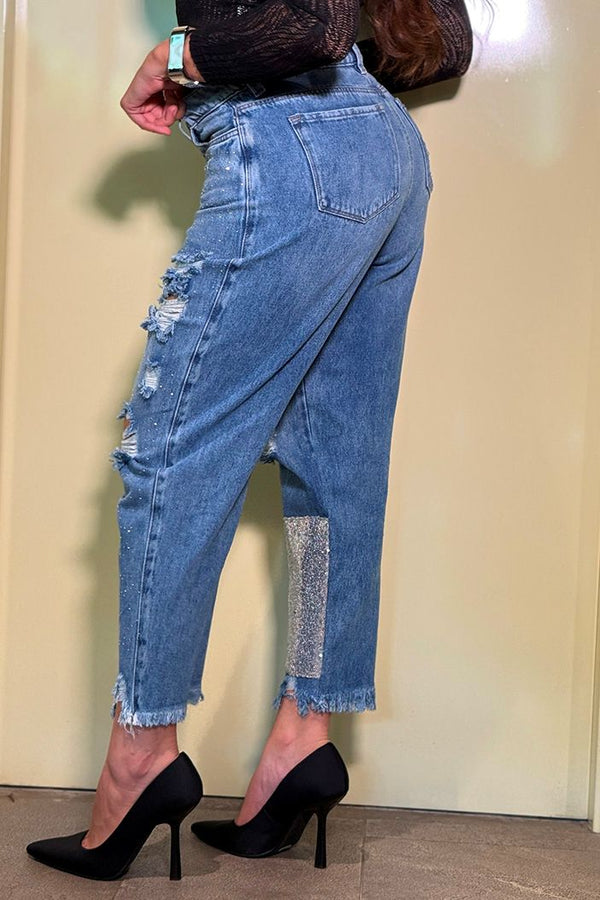 Jean Skinny SF22015 para mujer dyaboo indigo