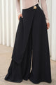 Pantalón Palazzo DF06189 para mujer dyaboo negro