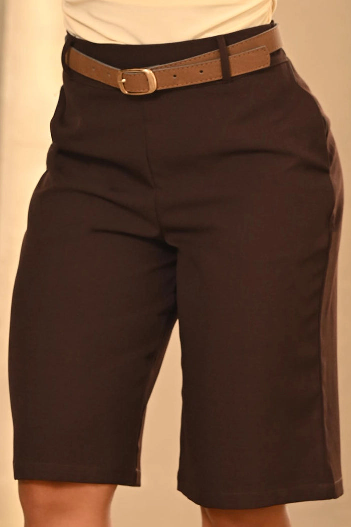 Short Corto DF08214 para mujer dyaboo cafe